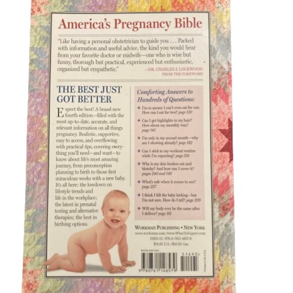 BOOK: Workman, What to Expect When You're Expecting, 4th ed., Murkoff & Mazel - Picture 2 of 6